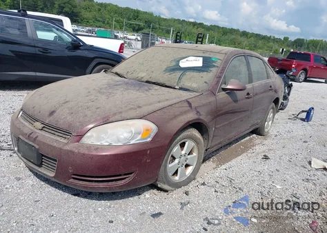 2007 Chevrolet Impala Lt из США, поврежденный, VIN 2G1WT55N879389255